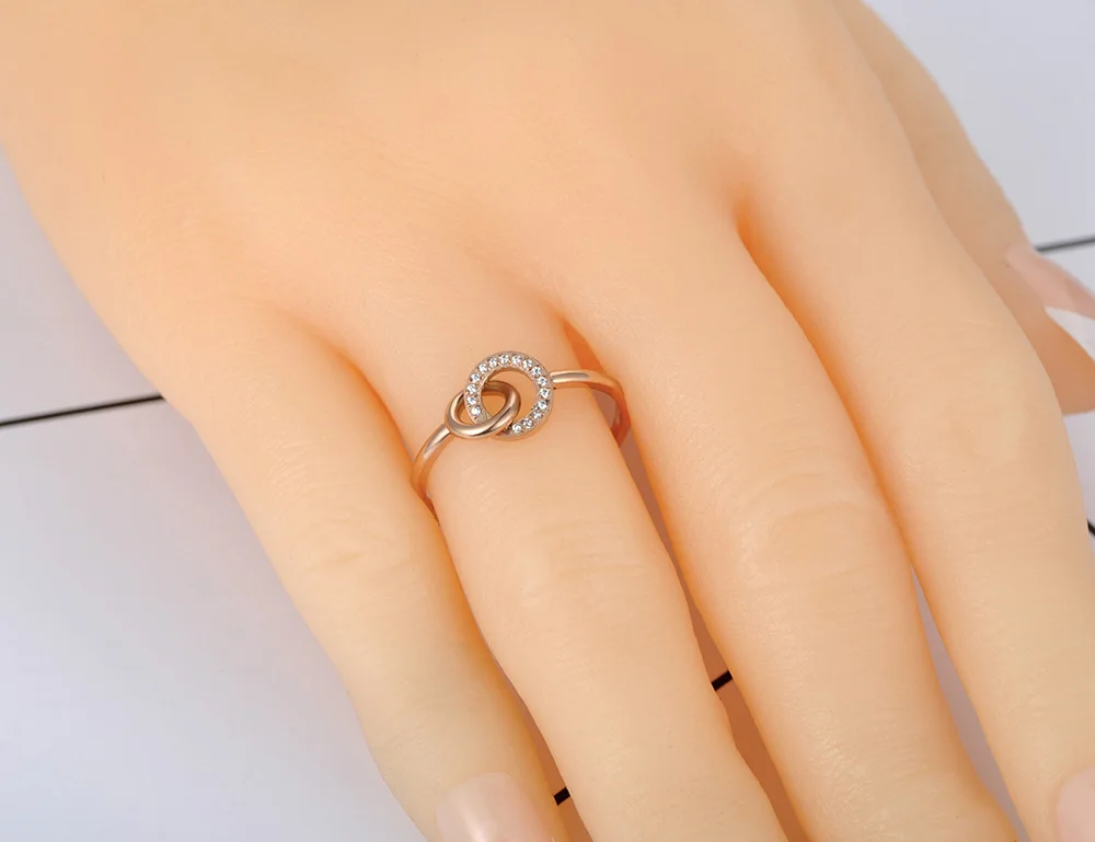 Оригинальный дизайн из нержавеющей стали легированной титаном Стразы Круг