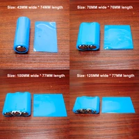 500pcslot 26650 lithium battery outer skin shrink film pvc heat shrinkable sleeve battery replacement outer skin