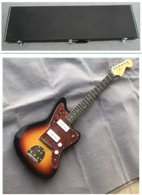 Kaiyun фабрика на заказ Высокое качество Jazzmaster гитары. Красивые Сансет Ягуар электрогитары. Добро пожаловать - Цвет: Guitar and case