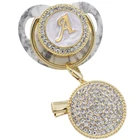 Соски соска для младенца для новорожденных держатель для пустышки Соска-пустышка силиконовая для младенцев, 24 буквы