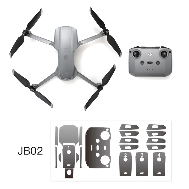 Защитные наклейки для Mavic Air 2 цветные водонепроницаемые с защитой от царапин