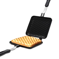 toasted sandwich maker non stick grilled sandwich panini maker with insulated handle hot sandwich maker grilled cheese machine