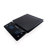 3kg0 1g electronic coffee scale with timer high accuracy digital kitchen scale foods weight balance hand versatile led display