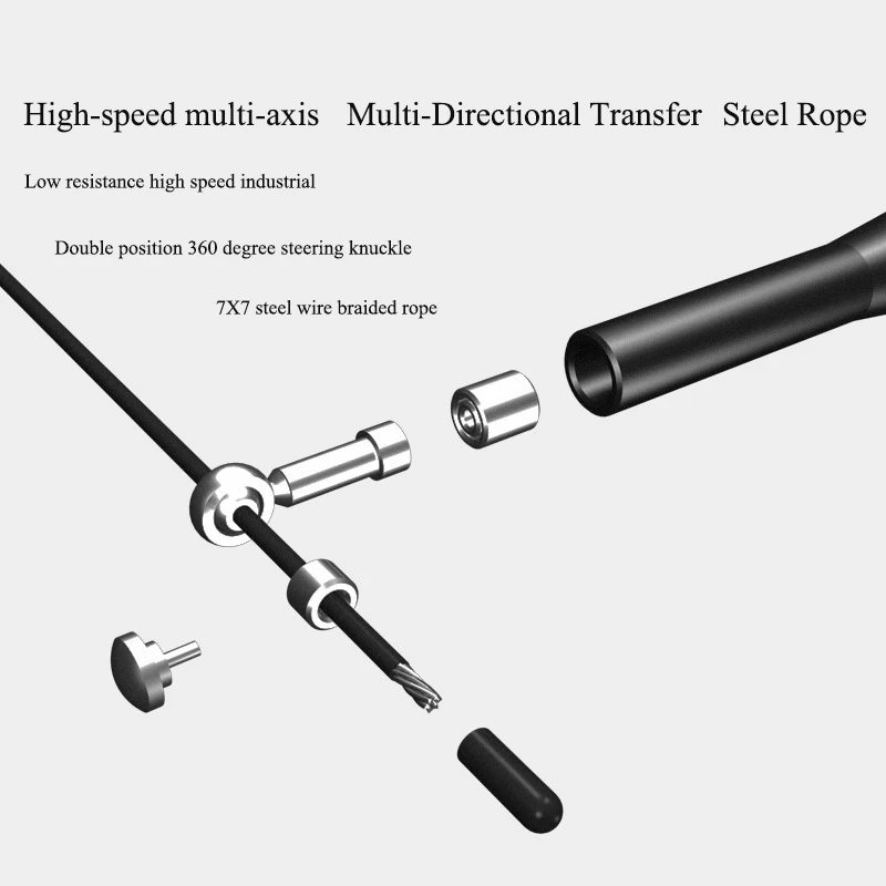 Maxairms фитнес-скакалка Утяжеленная Скакалка профессиональный мяч подшипники