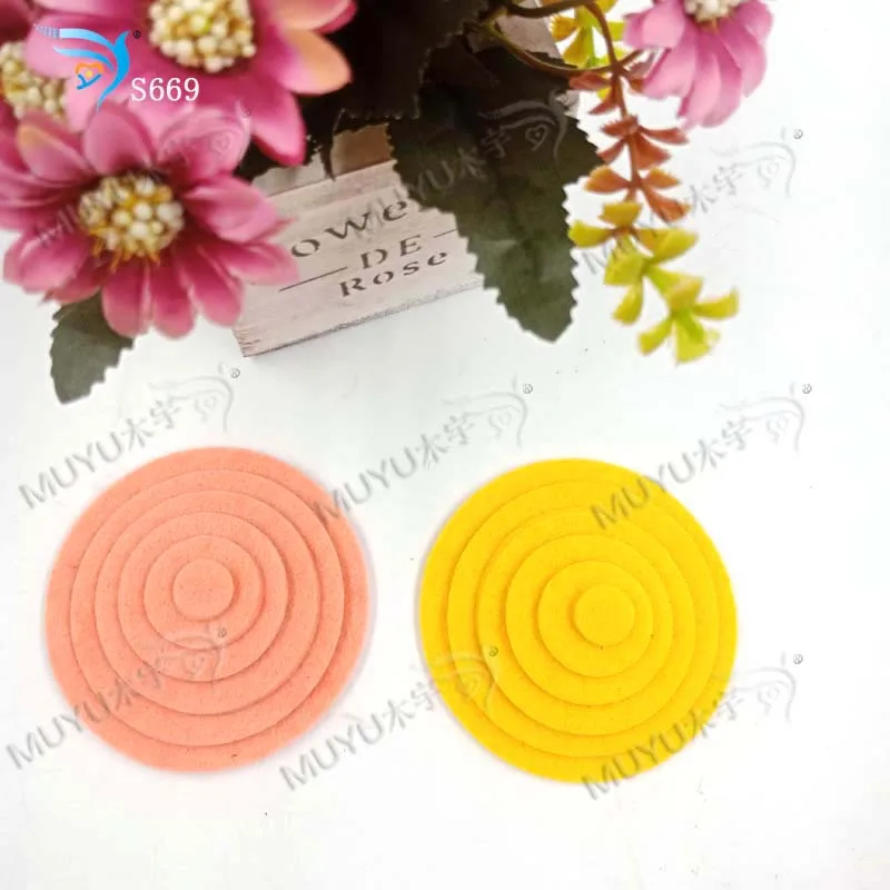 Круглая новая деревянная форма для скрапбукинга Thickness-15.8mm S669