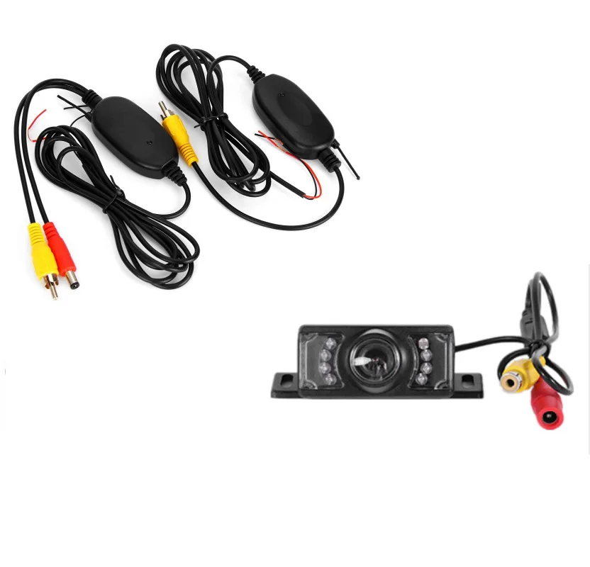 Универсальная автомобильная камера заднего вида система комплект с