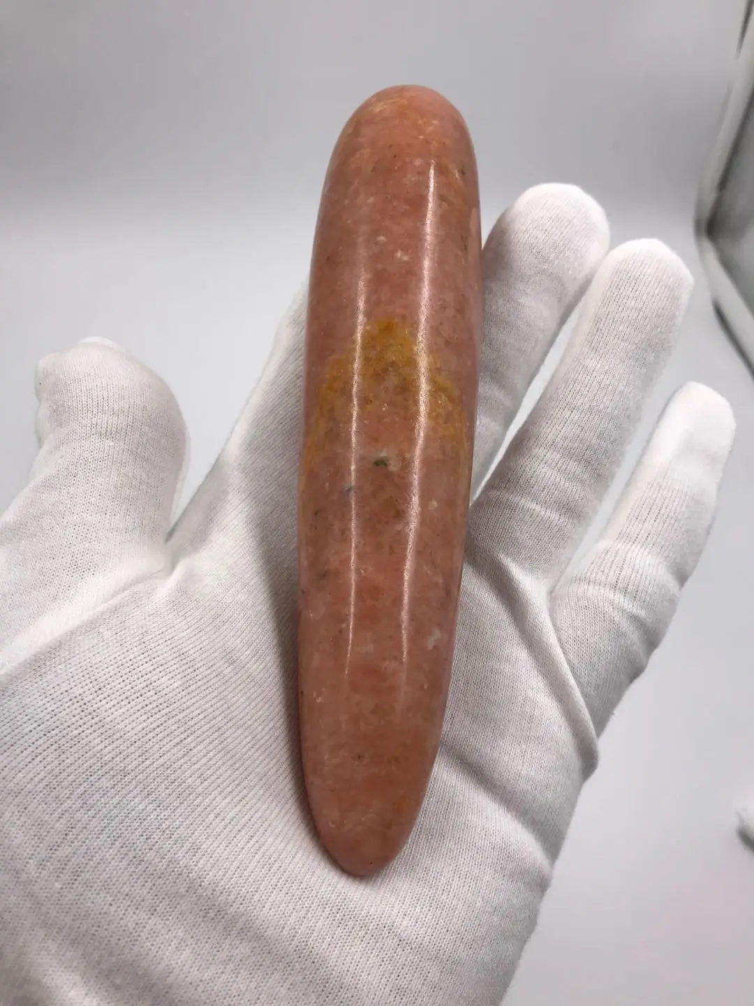 

Natural Sun stones Stick Massage Stick Healing Magic Wand Meditation Stones and Crystals Wicca