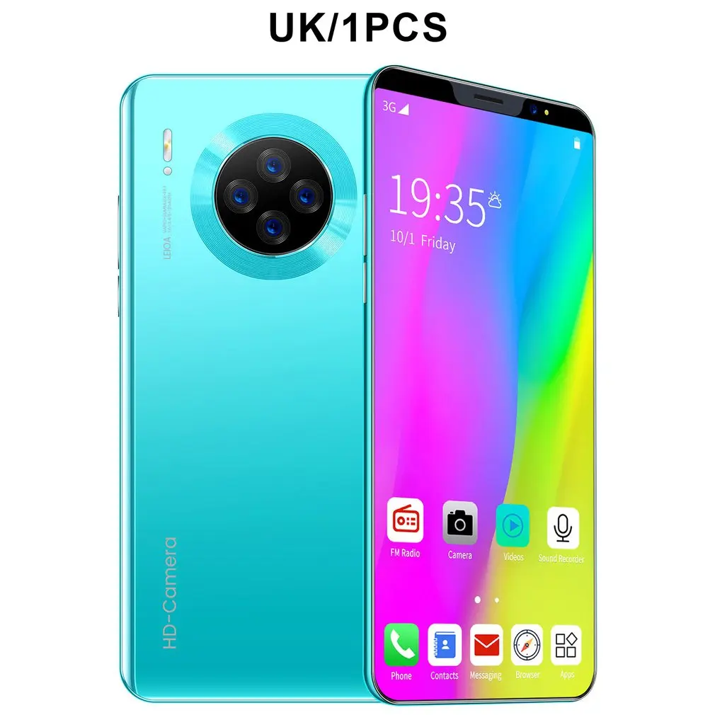Mate36 Pro смартфон 5 8 дюймов дисплей смартфона 512 + 4 gb Оперативная память Поддержка Dual