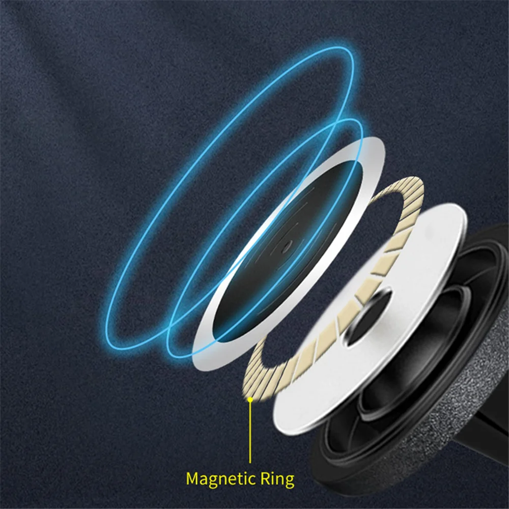 

15W Magsafing Magnetic Charger Car Phone Holder For iPhone 12 Pro Max 12Mini Qi Wireless Charging Car Navigation Magsafe Charger