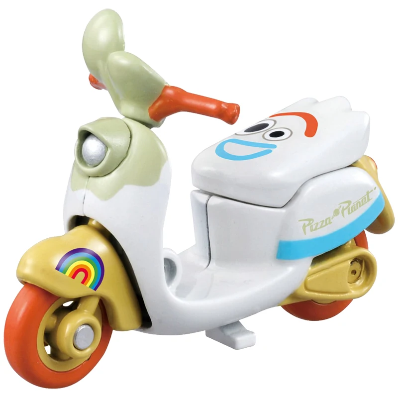 Takara Tomy Tomica Disney Toy Story 4 Chim Forky мотоцикл металлическая литая модель игрушечного