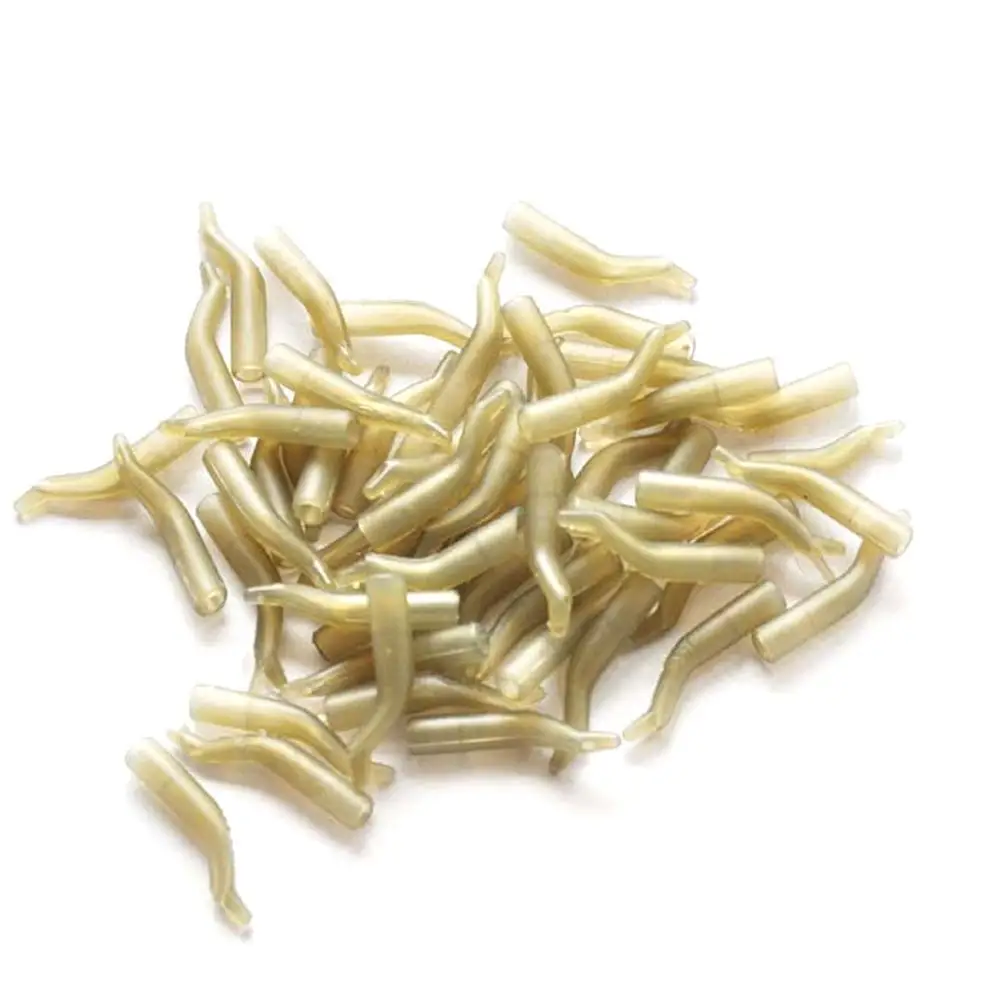 

50Pcs/Lot Fishing Rig Aligner Sleeve Hair Rig Line For Pesca Fishing Anti Carp Soft Accessories Sleeves Aligner Z3Z6