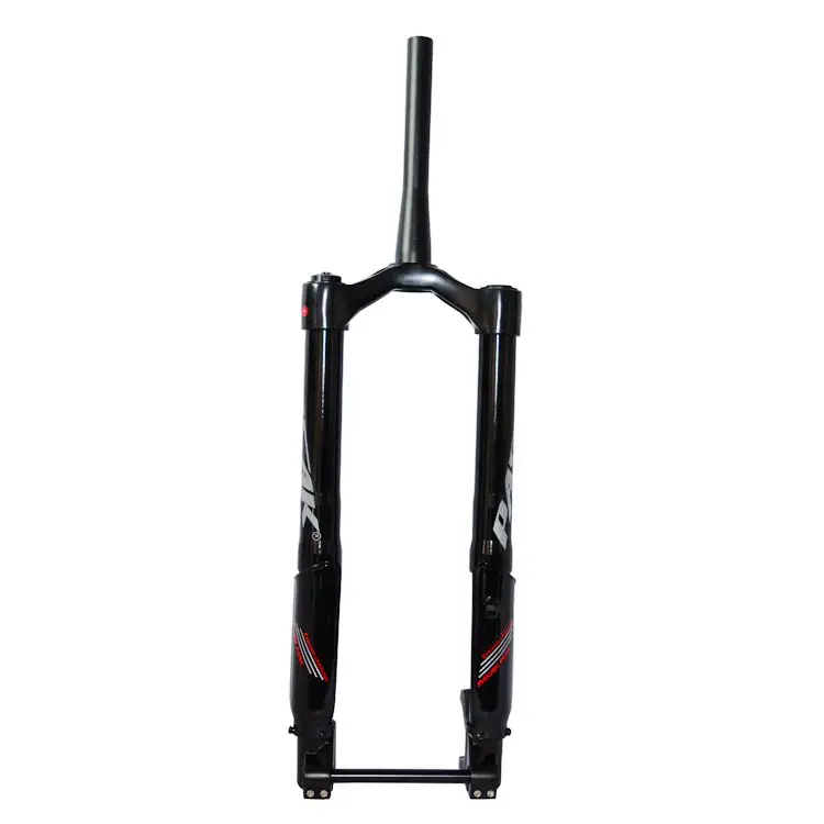 Вилка Pasak Fat Bike 2"* 5,0" пневматическая подвеска вилка через ось 15*150 мм коническая труба 1 1/8-1 1/2 дисковый тормоз вилки для горного велосипеда
