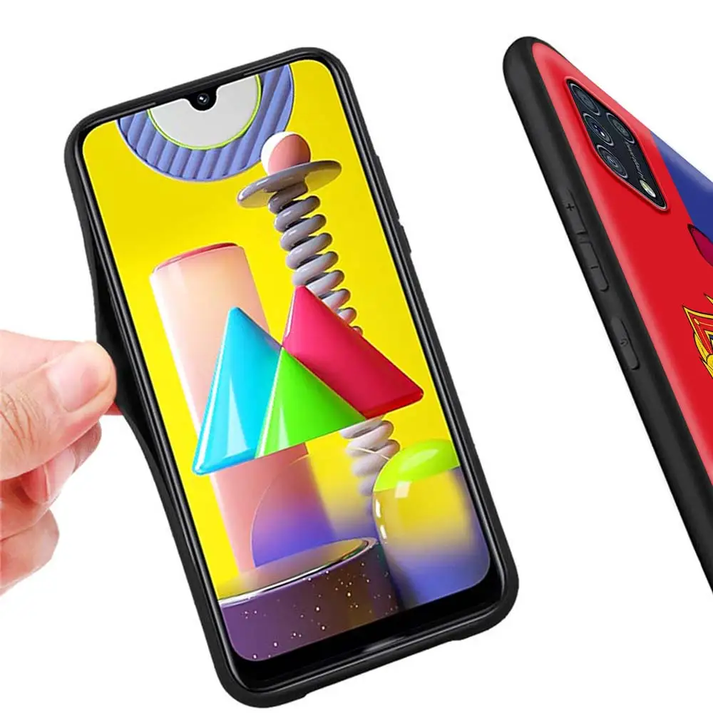

CSKA Moscow Club Phone Case for Samsung Galaxy M51 M31s M21 M11 M10s M20 M30s M40 A9 A7 2018 TPU Soft Shell Cover Capa