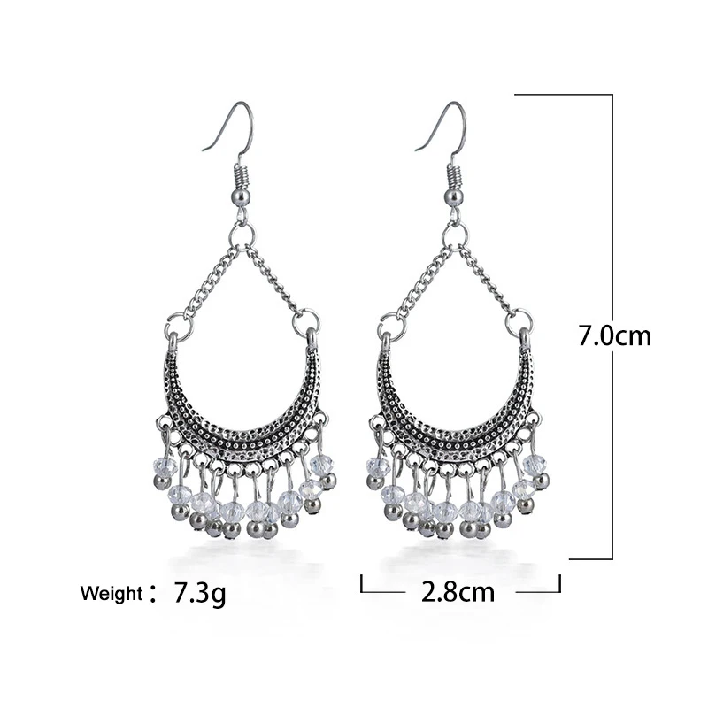 Новое поступление 2020 простые женские вечерние серьги в богемном стиле с