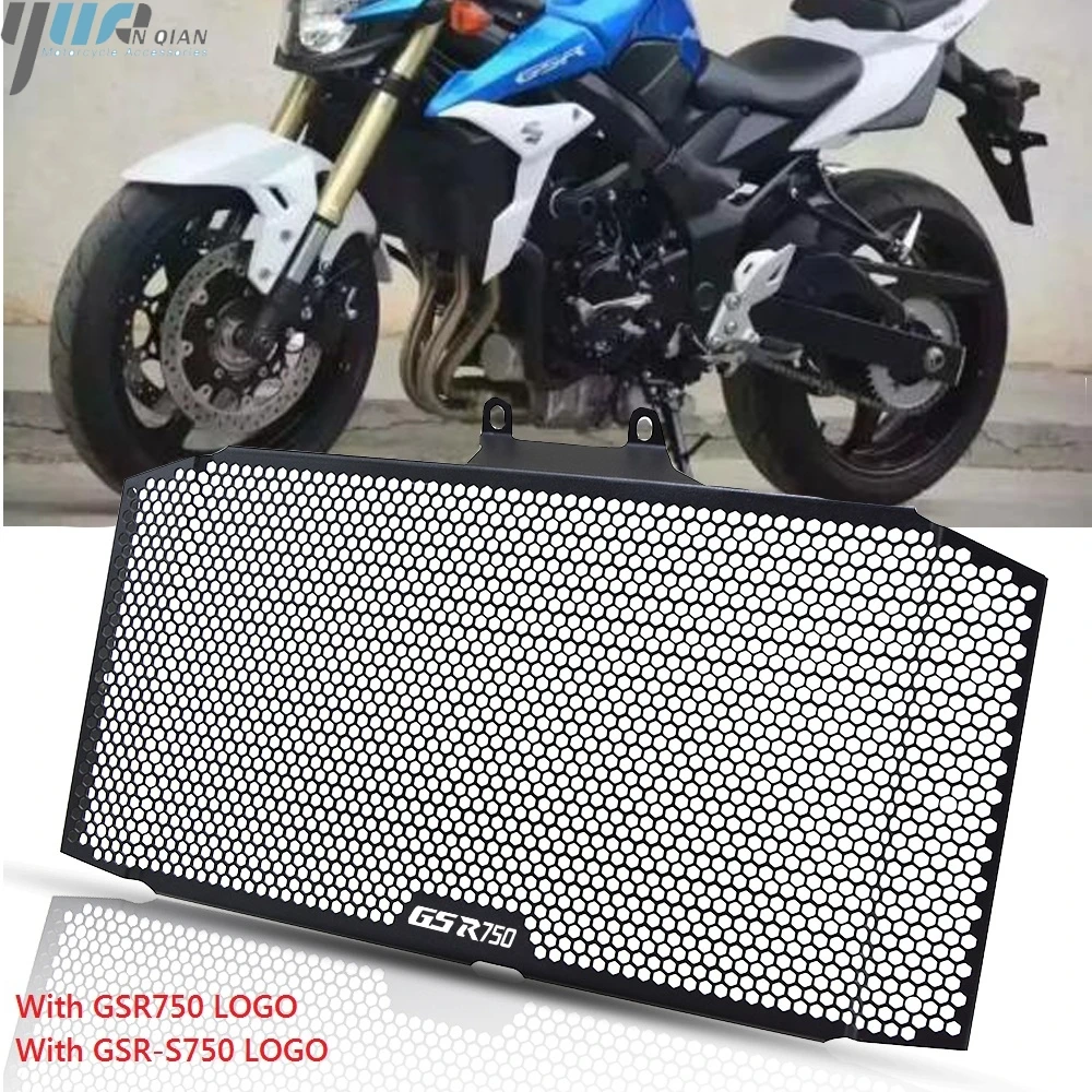 

Защитный кожух решетки радиатора для мотоцикла, для Suzuki GSR750 ABS GSR750 2010-2019 GSX-S750 2017 + GSX-S750Z 2018 +