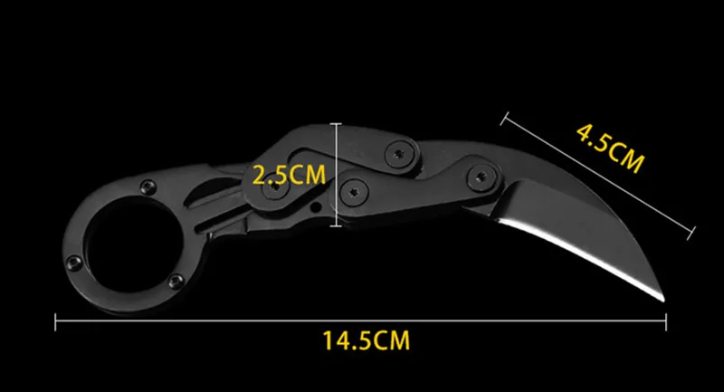 HS Инструменты Механический karambit Скорпион коготь нож открытый кемпинг джунгли