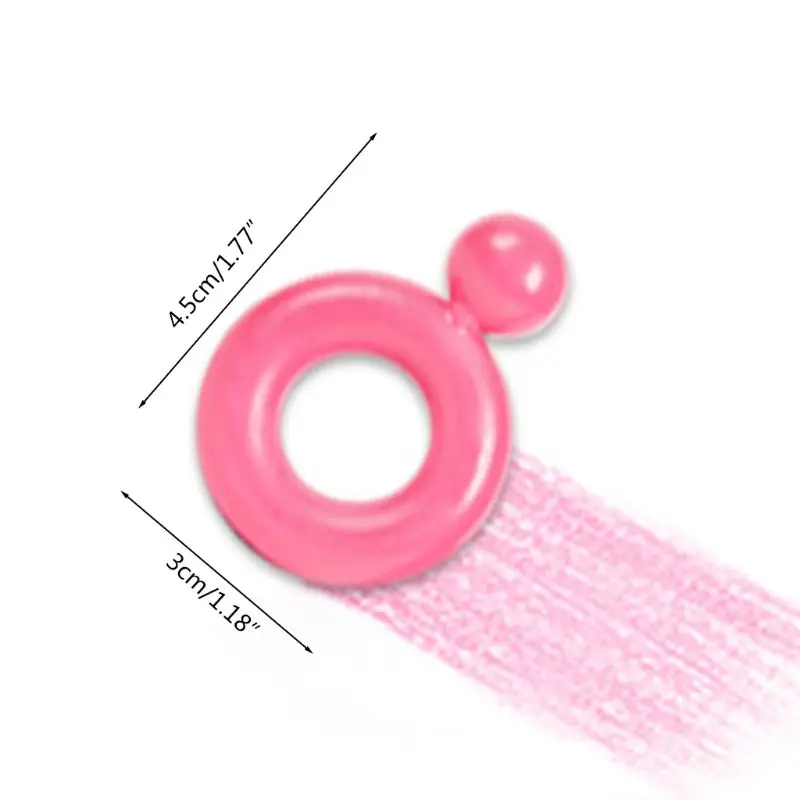 

12 Colors Non-toxic Wax Ring Shape Crayons for Toddler Baby Kids Washable Safe Painting Drawing Tool School Art Supply