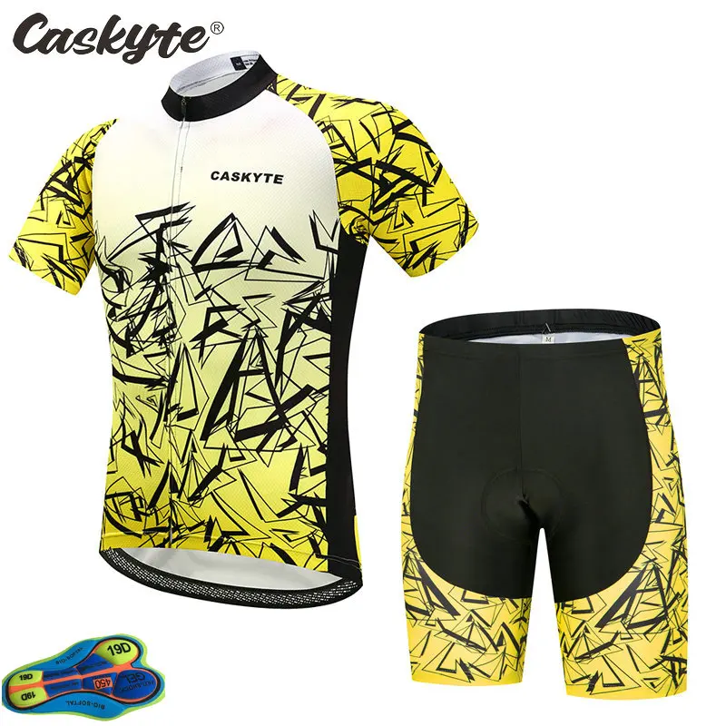 

Летняя мужская одежда, велосипедная каскадная одежда, комплект из Джерси с коротким рукавом, командная велосипедная одежда, мужская одежда