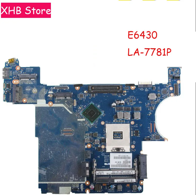 CN-0F761C для DELL Latitude E6430 QM77 Материнская плата ноутбука QAL80 LA-7781P SLJ8A материнская DDR3 |