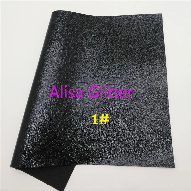 1 шт. A4 Размер 21х29см Алиса блестящая металлическая искусственная кожа ткань