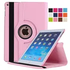 Вращающийся на 360 градусов Чехол-книжка из искусственной кожи для iPad Mini 4 mini5, чехол для планшета, подставка-держатель, магнитный автоматический будильник A1550 A1538