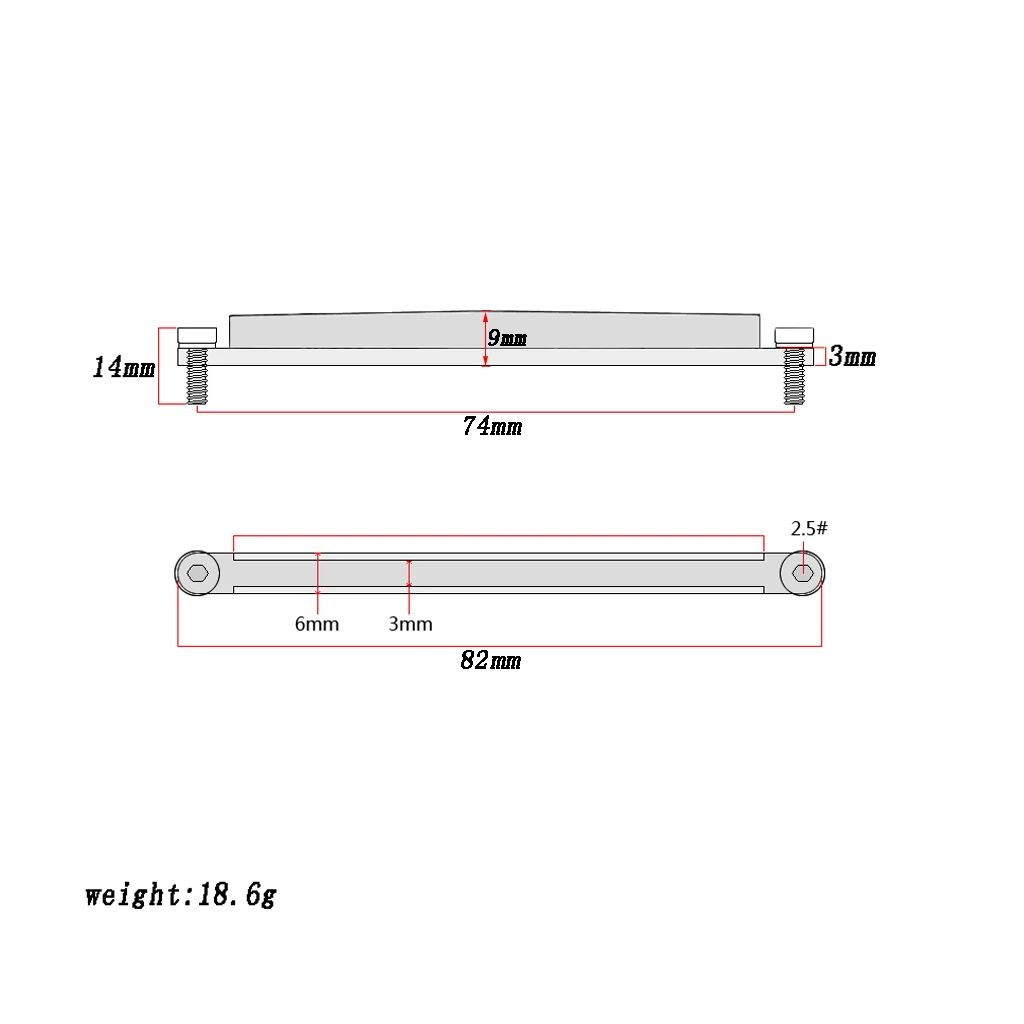 

Metal Adjustable Bridge Saddle For Acoustic Guitar Replacement Parts