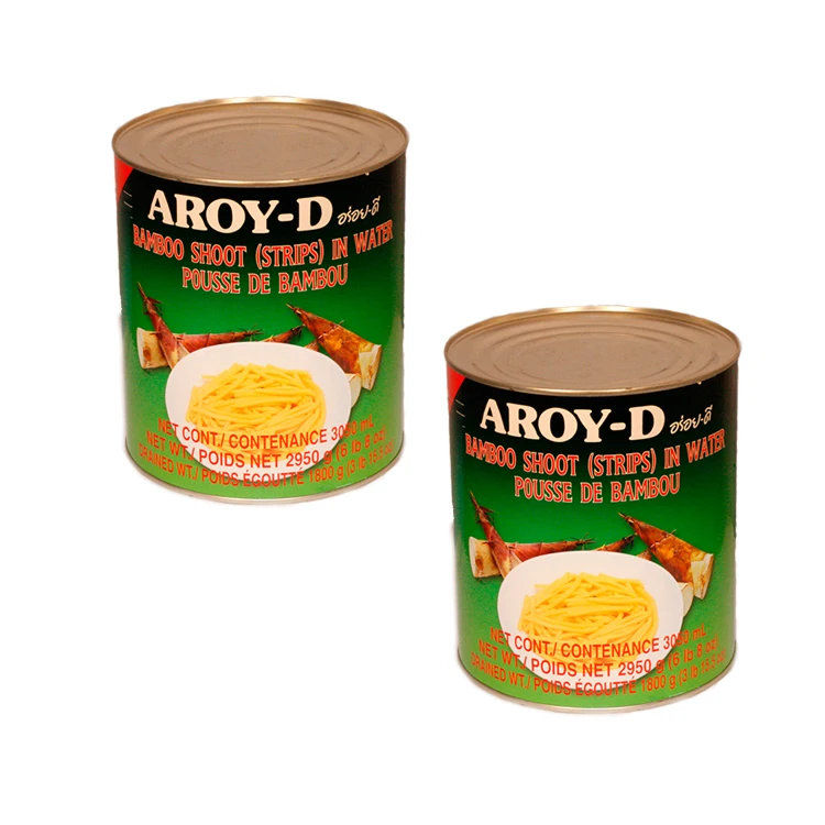 Ростки бамбука (полоски) Aroy-D (2 шт