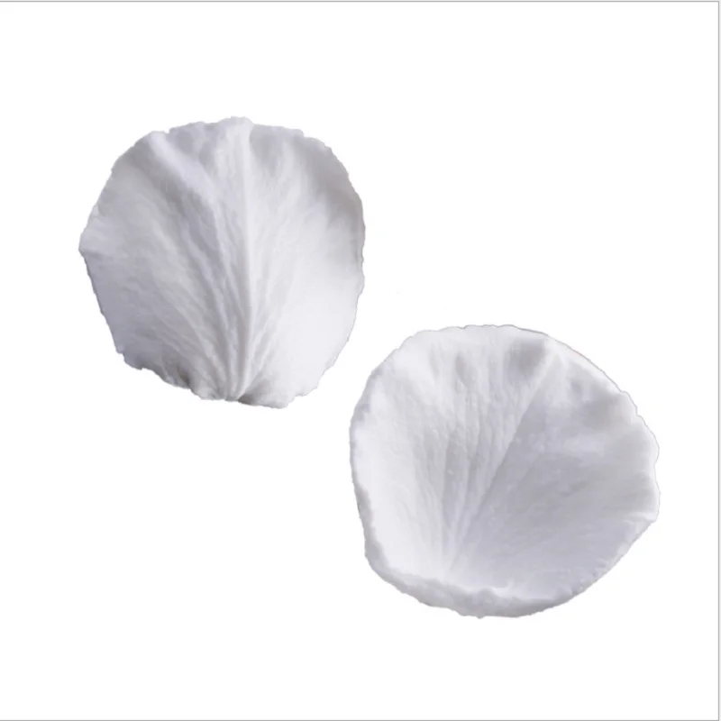 

2pcs Rose Petals Veiner Sugar Tool Meridians Flower Silicone Cake Mold Simulation Gum Paste Mould