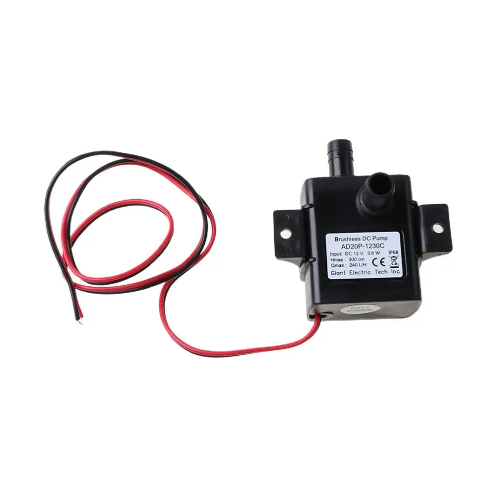 12V 3 м 240L/ч крайне низкий уровень шума бесщеточный двигатель погружной бассейн