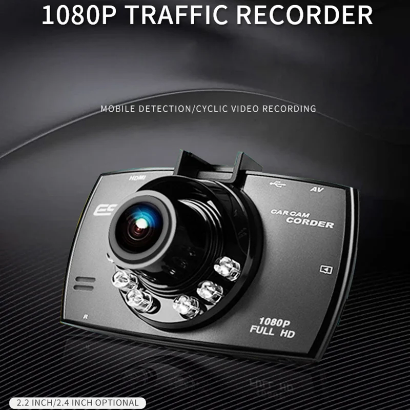 Car DVR Dash Camera 2.2&quot G30 Night Vision Dashcam Vehicle Registrator Date Recorder Tachograph Full HD 1080P | Автомобили и