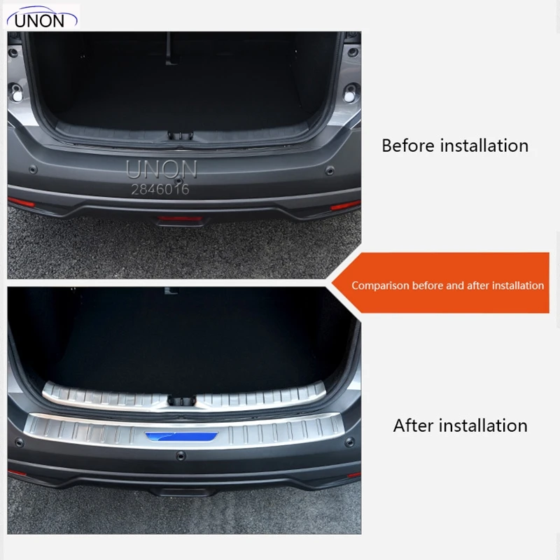 Автомобильные аксессуары нержавеющая сталь внутренняя и внешняя защита для Nissan