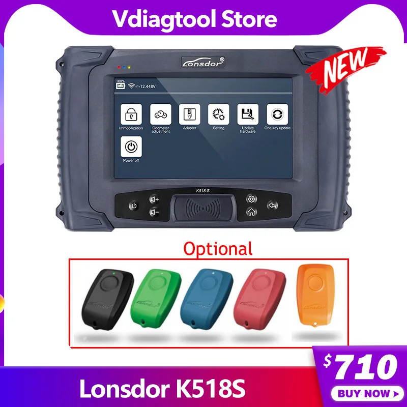 Автоматический ключевой программатор LONSDOR K518S ISE для всех делает 4 й и 5 immo базовую