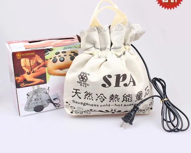 Каменный массажный нагреватель мешок 220В Электрический нагревательный для