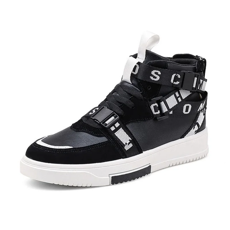 

Autumn and Winter Hong Kong-style High-top Sneakers Casual Sports Hip-hop Shoes Men's Wild Personality Trend Student Men's Shoes