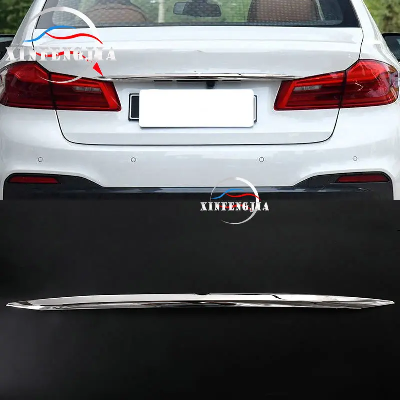 Для BMW 5 серия G30 2017 19 Сталь задний багажник дверь задняя крышка панель с логотипом