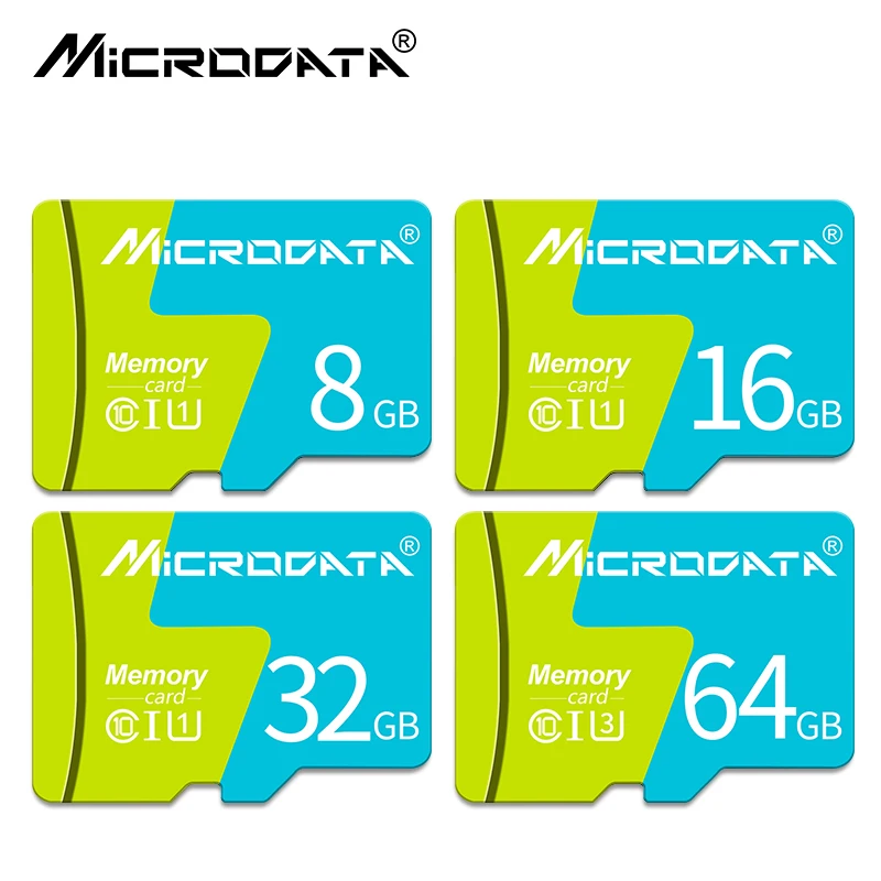 Новейшая брендовая карта памяти класса 10 64 ГБ Micro SD карты 32 16 8 Мини TF Microsd