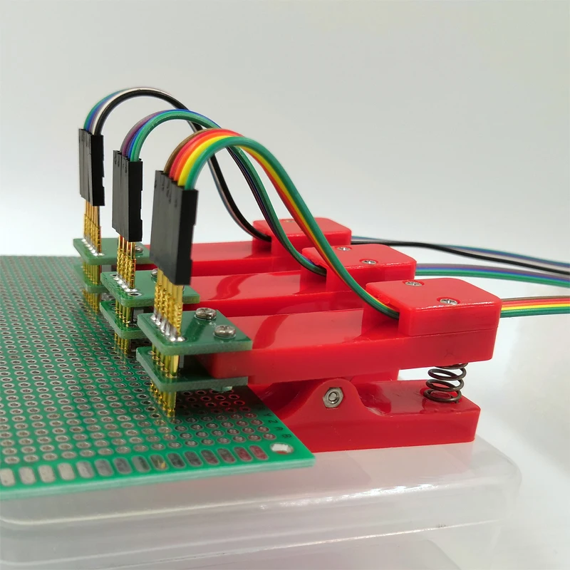 2 54 0 1 5 27 25 100mil 50mil 3P 4 6P 7P 8 9P 10P PCB зажим приспособление зонд пружинный контакт