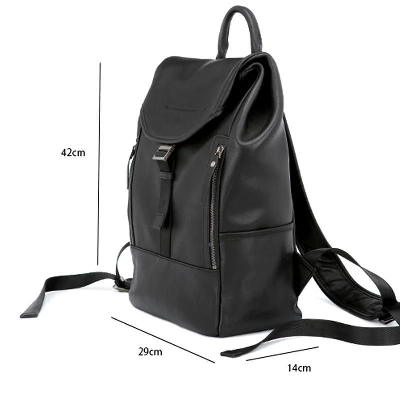 Мужской кожаный рюкзак AETOO модная индивидуализированная спортивная сумка с