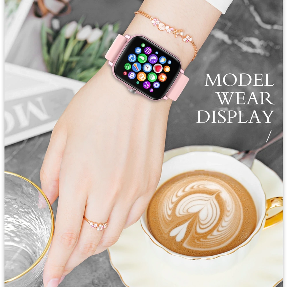 

Y20 Smart Watch Men Women Watch IPX7 Waterproof Blood Pressure Heart Rate Fitness Tracker Smartwatch P8 Plus For IOS Android