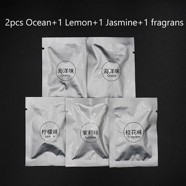 5pcs Mix Flavour 5 шт./лот, освежитель воздуха для автомобиля, заправка, Твердый бальзам, ароматизатор, запах, авто ароматизатор, зажим, автомобильный ароматизатор, ароматизатор, таблетки, духи, замена - Название цвета: 5pcs Mix Flavour