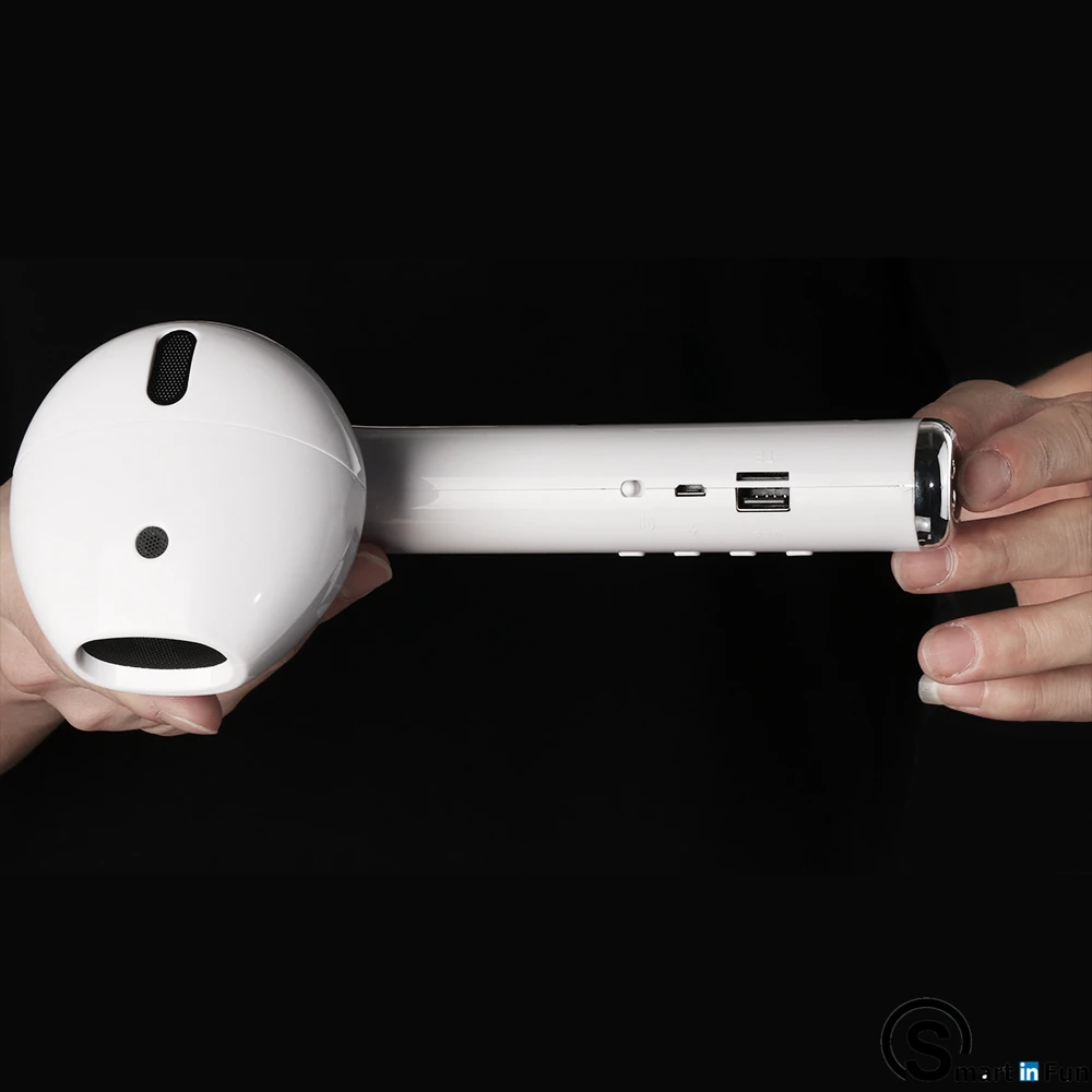 

Bluetooth Speaker Funny Giant Headset-Like Wireless Portable Music Loudspeaker Support FM Radio with Mic TF Card AUX Cable