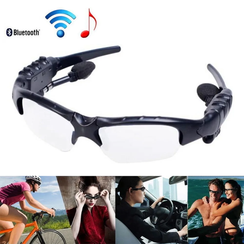 Умные беспроводные Bluetooth уличные спортивные солнцезащитные очки с наушниками, наушниками, телефонными музыкальными солнцезащитными очками для мужчин и женщин