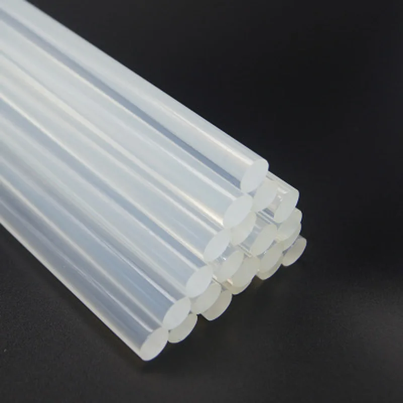 

5PCS Hot Melt Glue Stick 11mm 7mm White Translucent Strong Viscosity Rods for Glue Gun Home DIY Industrial Repair