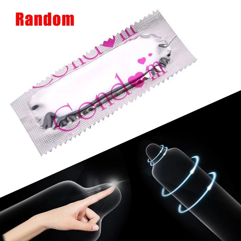 10 Pcs Random Condoms Adult Large Oil Ultra Thin Condom Smooth Lubricated for Men Contraception Intimate Erotic | Красота и здоровье