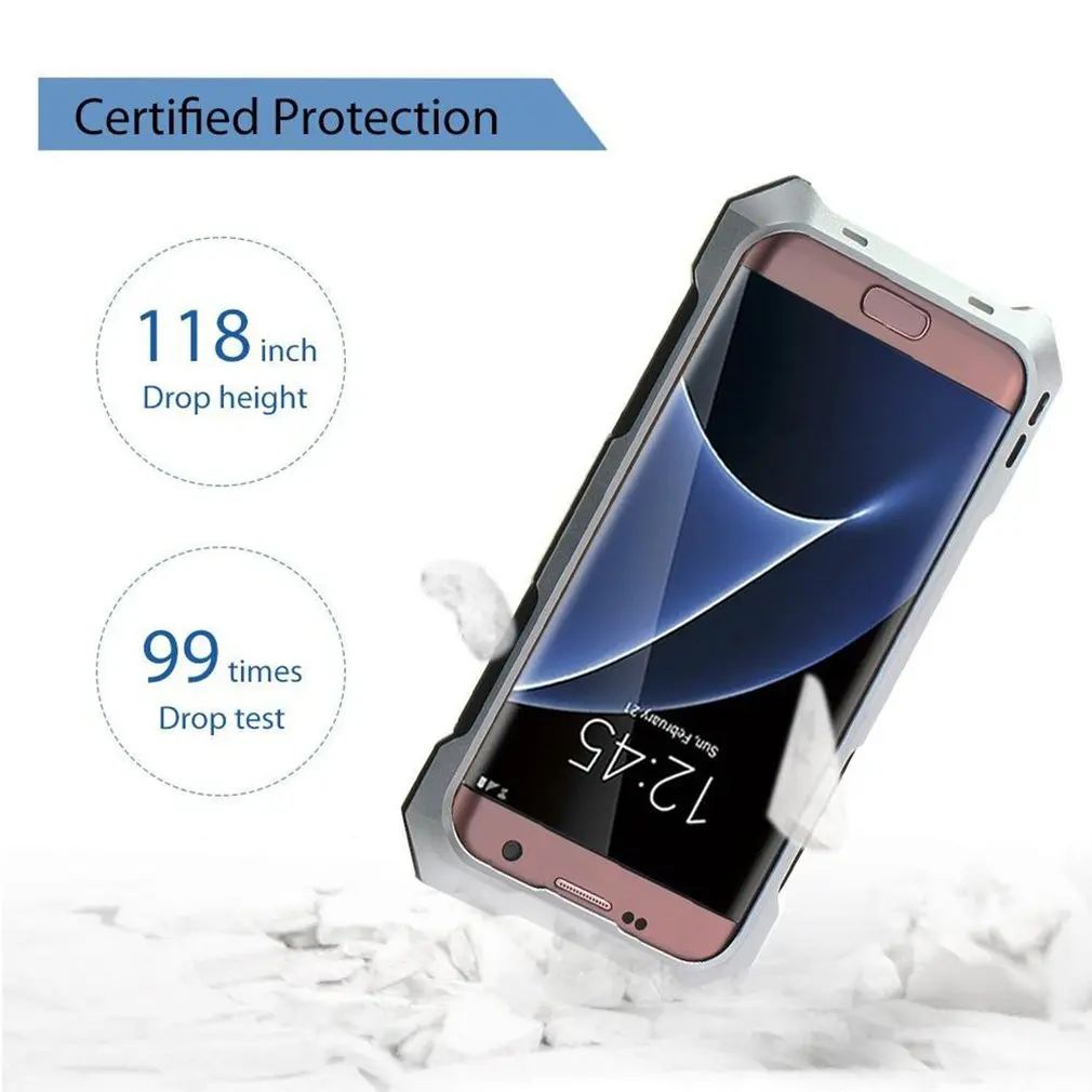 Чехол для телефона samsung S7 S8 S8plus s9 s9plus с объективом камеры мобильного телефона водонепроницаемый чехол для телефона чехол для samsung противоударный
