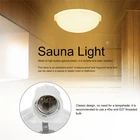 Портативная пластиковая свет для сауны, Взрывозащищенная лампа для сауны, паровой, противотуманная лампа для ванной комнаты
