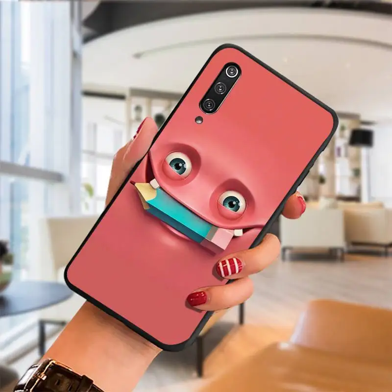 

3D funny face Phone Case For Redmi Note 10 8 9 K20 6 5a promaxCover Fundas Coque