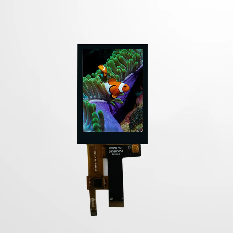 

2.8 Inch 240*320, JD9852, MIPI Interface IPS LCD Module Full Viewing Angle with Resistive Touch/Capacitive Multi-Touch Panel