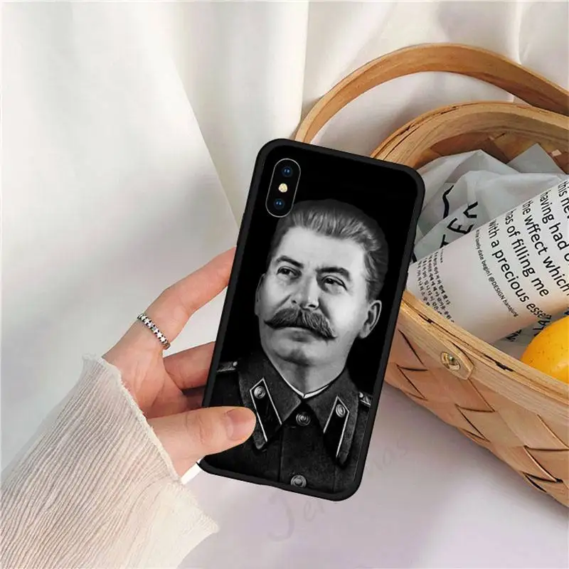 

famous Russian Commander Stalin Phone Case for iPhone 11 12 pro XS MAX 8 7 6 6S Plus X 5S SE 2020 XR