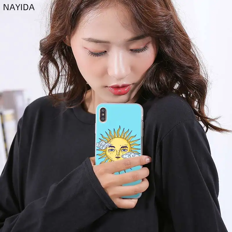 Модный чехол для телефона Huawei Mate 30 20 10 Lite Pro y7 y9 2019 NOVA 5 4 3 5T оболочка чехлы Mystic sun |